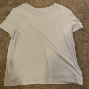 GAP Light Blue Shrunken Tee